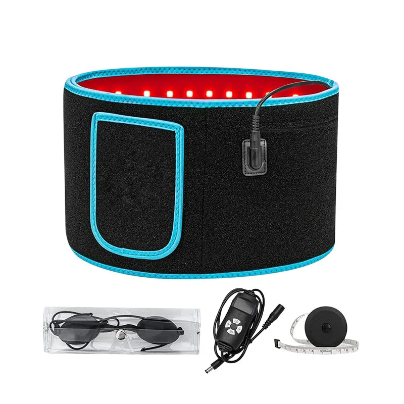 Ceinture amincissante et antidouleur par luminothérapie rouge