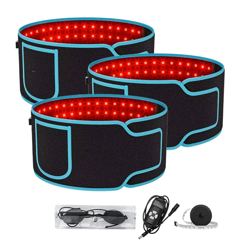 Ceinture amincissante et antidouleur par luminothérapie rouge