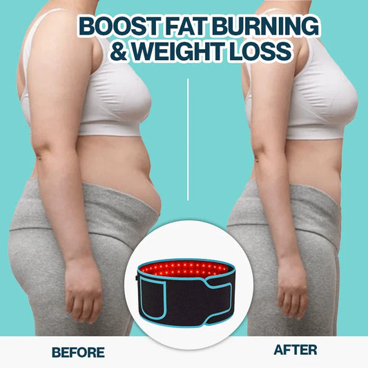 Ceinture amincissante et antidouleur par luminothérapie rouge