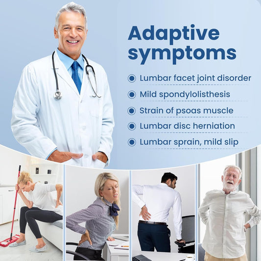 Ceinture d'étirement du dos pour thérapie par décompression