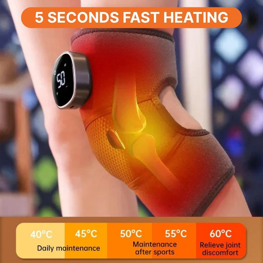 Genouillère chauffante électrique pour massage