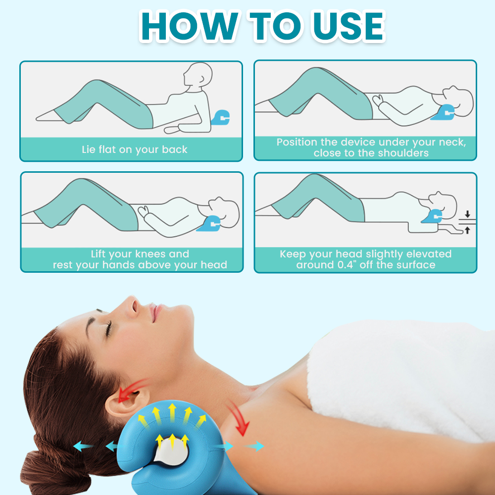 Dispositif de traction cervicale pour les douleurs cervicales