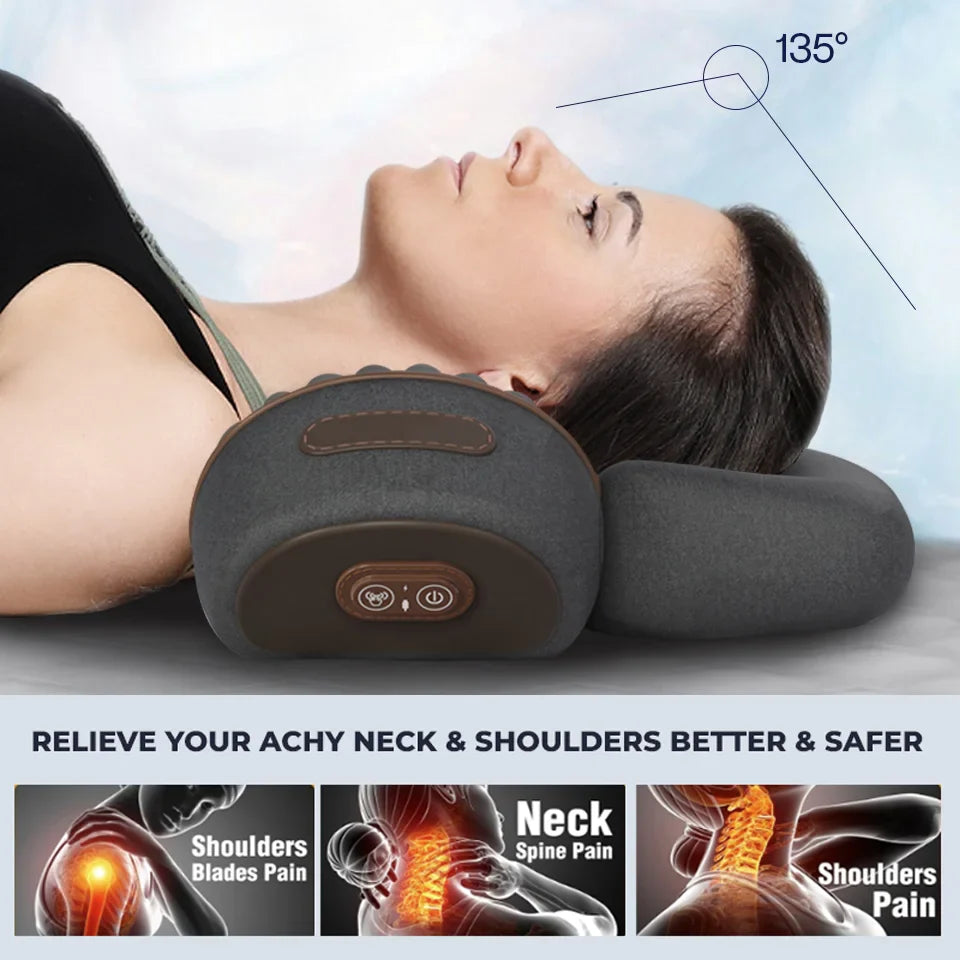 Oreiller de massage thérapeutique à traction