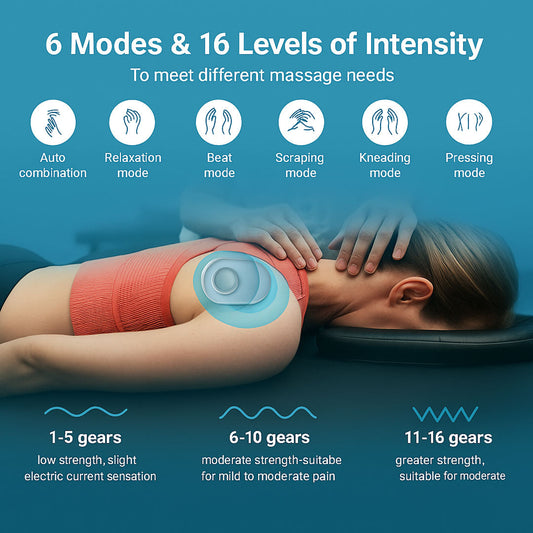 Appareil de massage TENS de poche rechargeable