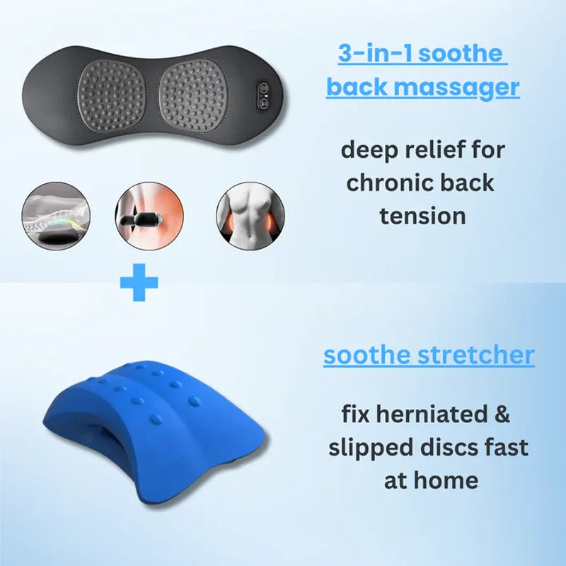 Masseur dorsal apaisant 3 en 1 original