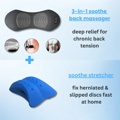 Masseur dorsal apaisant 3 en 1 original