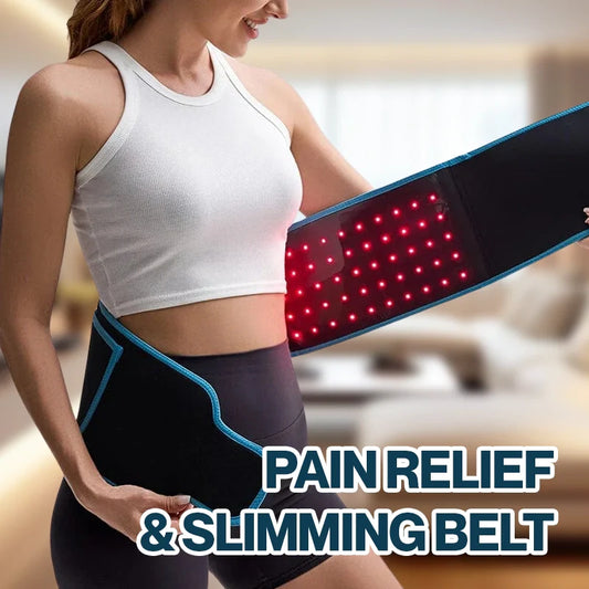 Ceinture amincissante et antidouleur par luminothérapie rouge