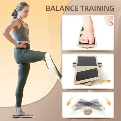 Équilibre sur une jambe - Planche de rééducation de la cheville