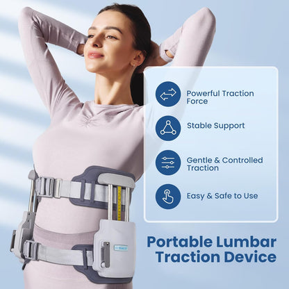 Ceinture d'étirement du dos pour thérapie par décompression