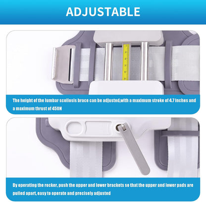 Ceinture d'étirement du dos pour thérapie par décompression