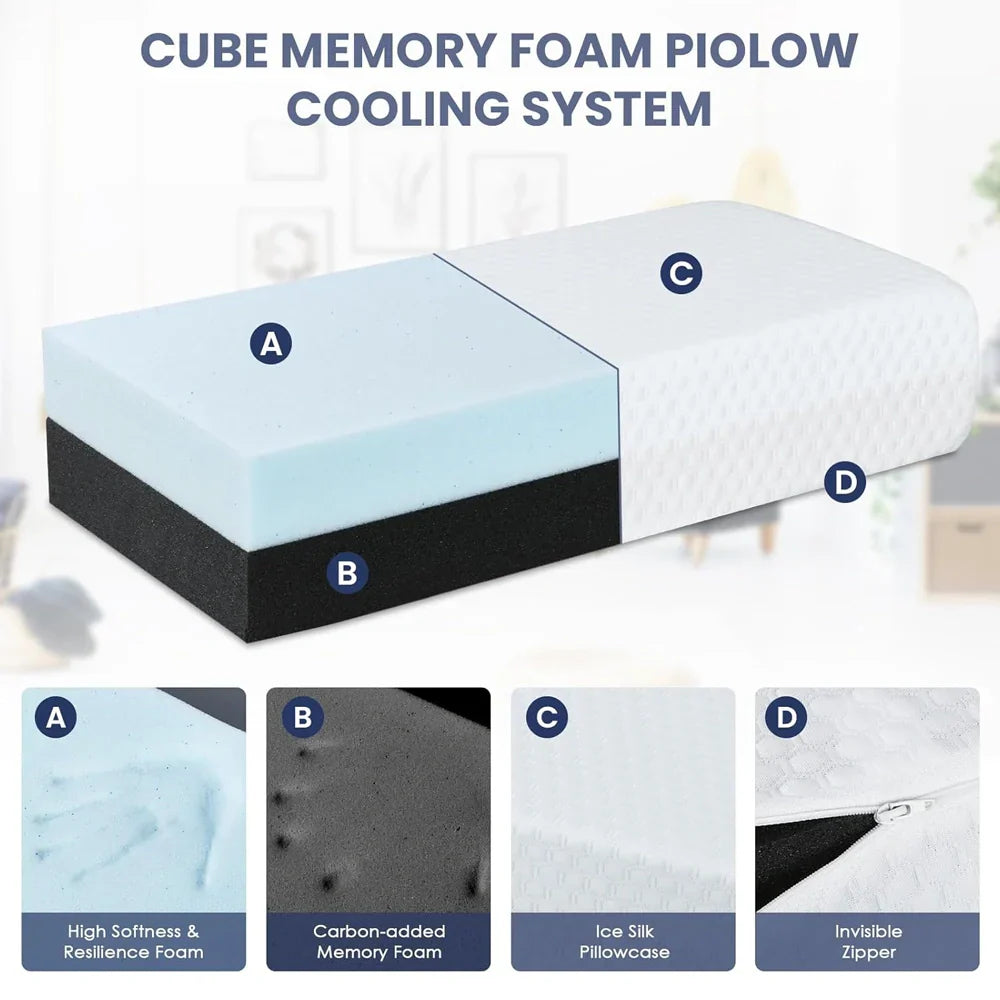 Oreiller orthopédique Side Cube Deluxe