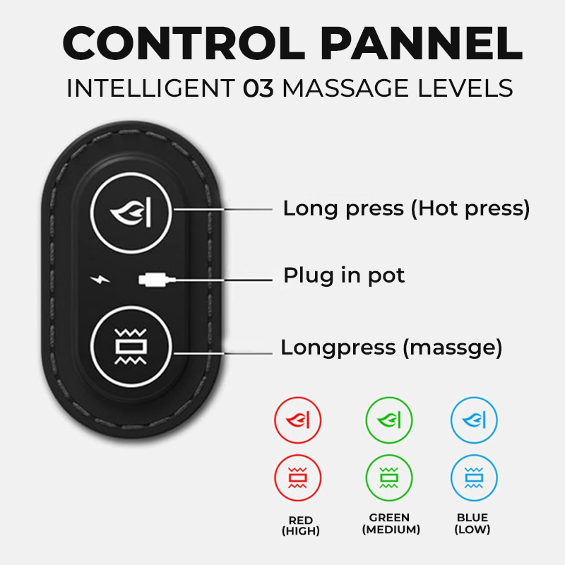 Oreiller de massage thérapeutique à traction