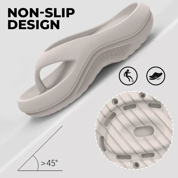 Tongs avec soutien de la voûte plantaire