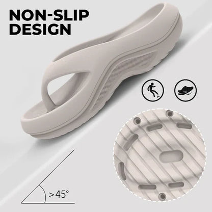 Tongs avec soutien de la voûte plantaire
