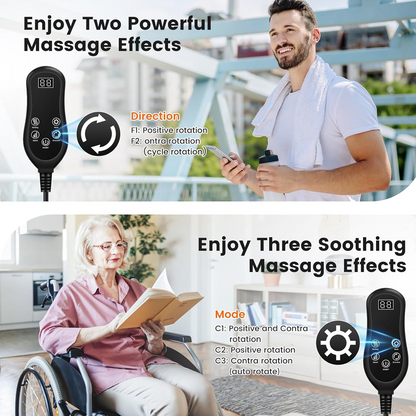 Masseur électrique chauffant pour le cou et le dos