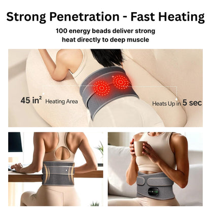 Ceinture de massage infrarouge pour les douleurs lombaires