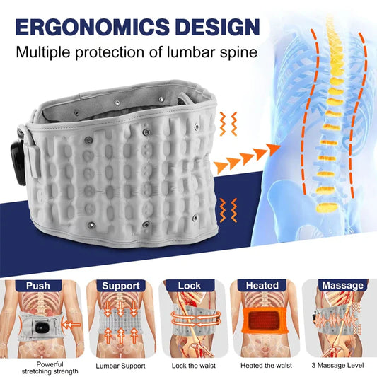 Ceinture de thérapie dorsale 3 en 1