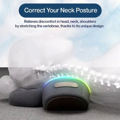 Oreiller de massage thérapeutique à traction